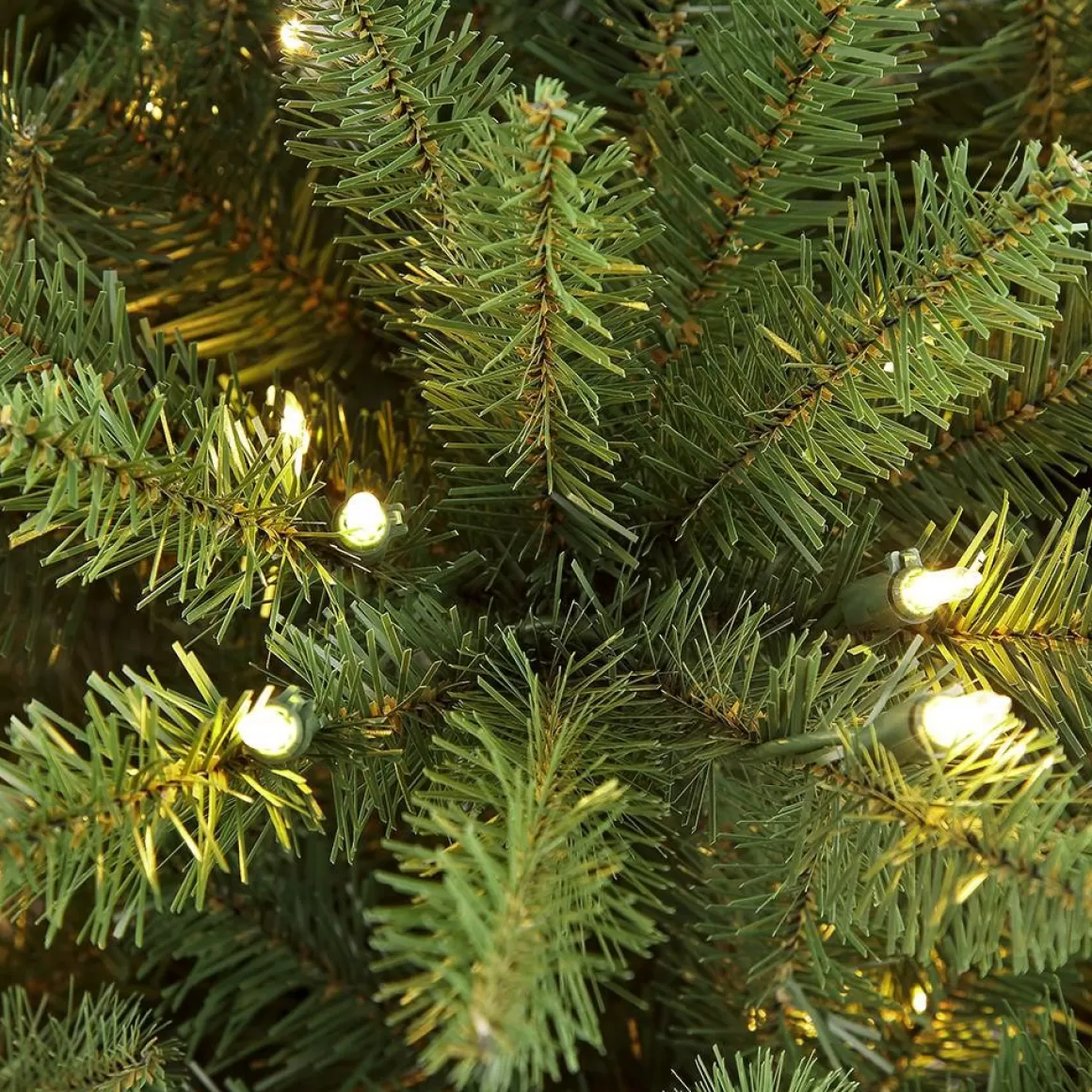 Puleo International 4.5' Franklin Fir Pencil Artificial Christmas Tree - 150 Clear Lights
