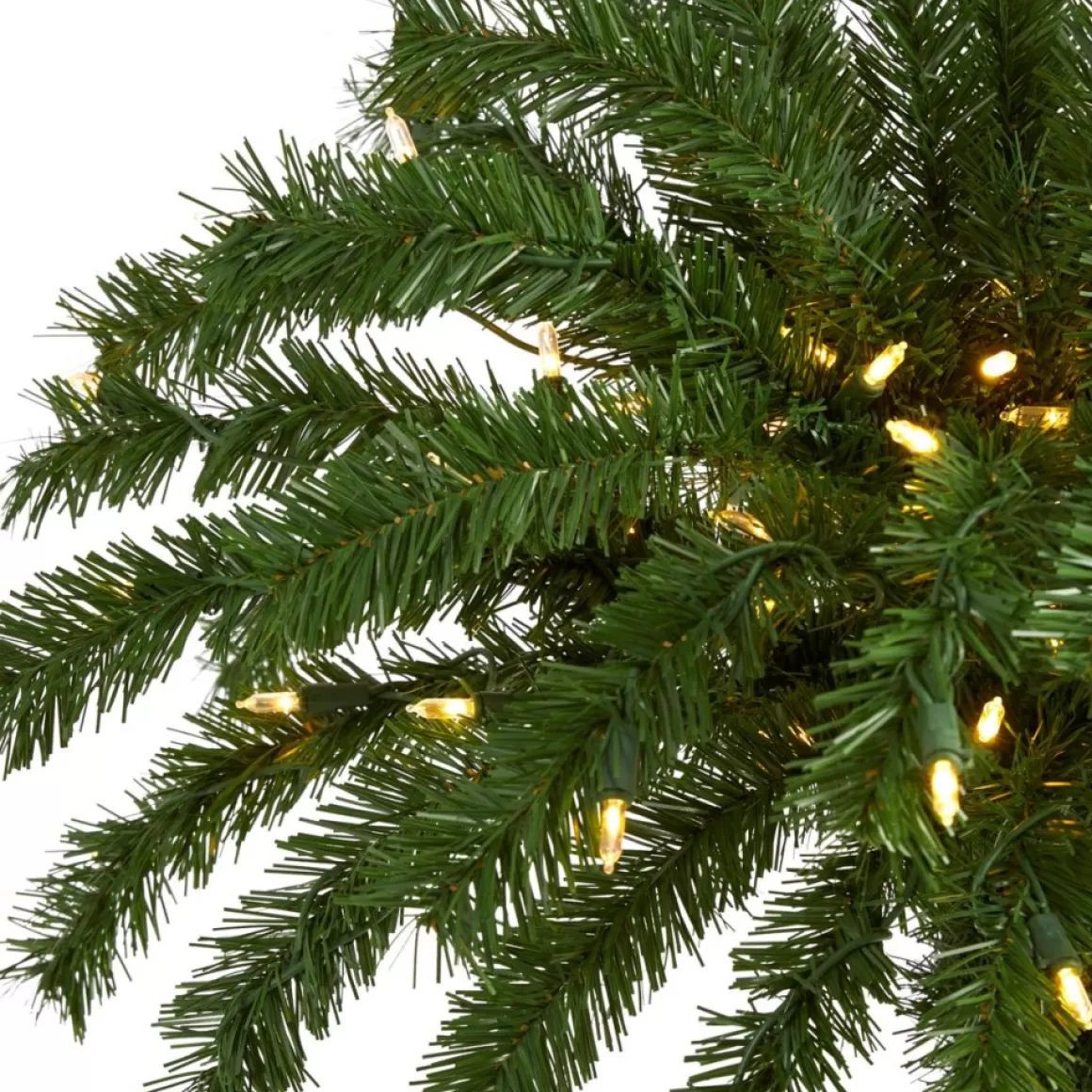 Nearly Natural 4 Ft. Christmas Palm Artificial Tree With 150 Warm White Led Lights
