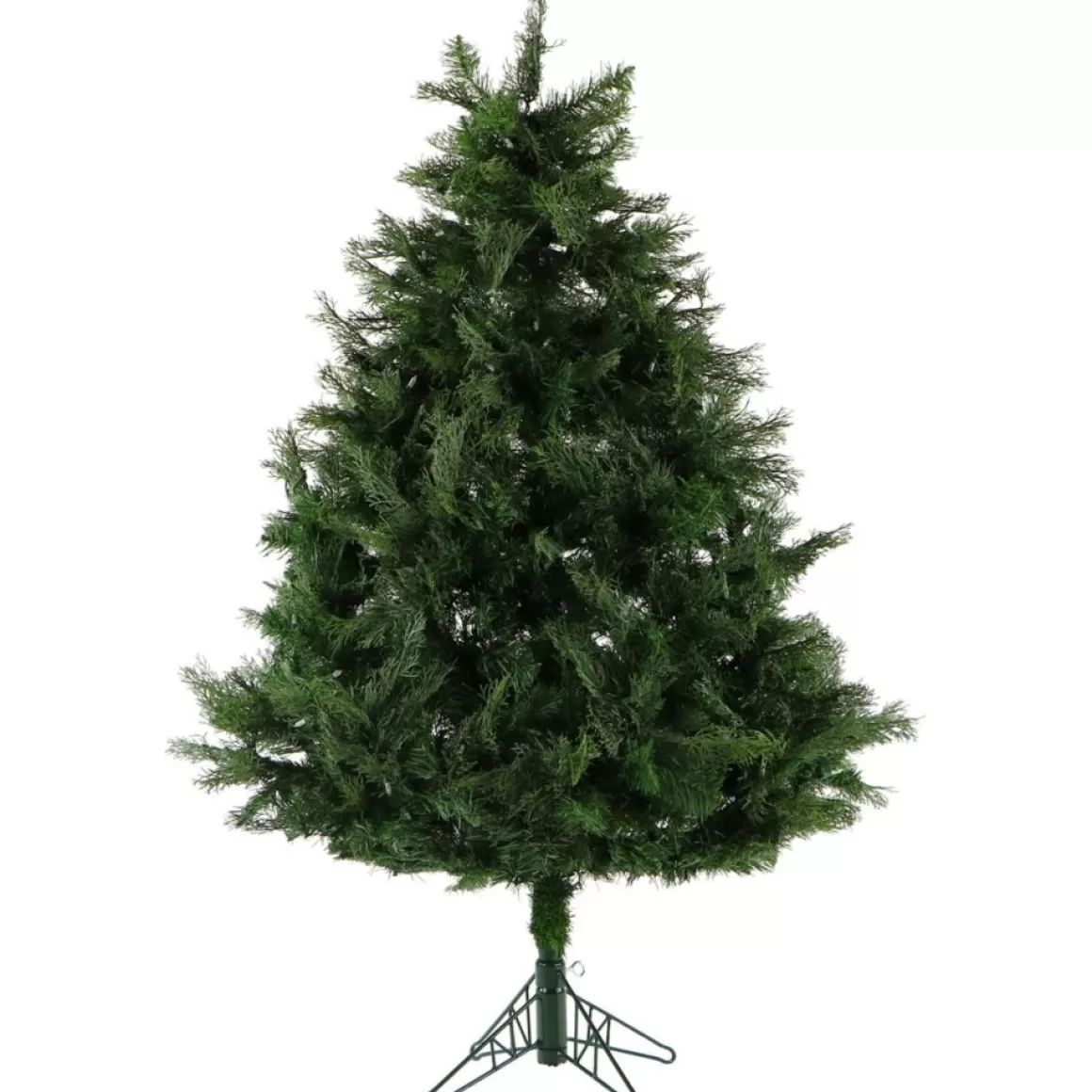 Fraiser Hill Farms 5-Ft. Northern Cedar Teardrop Christmas Tree With Clear Led Lights And Ez Connect