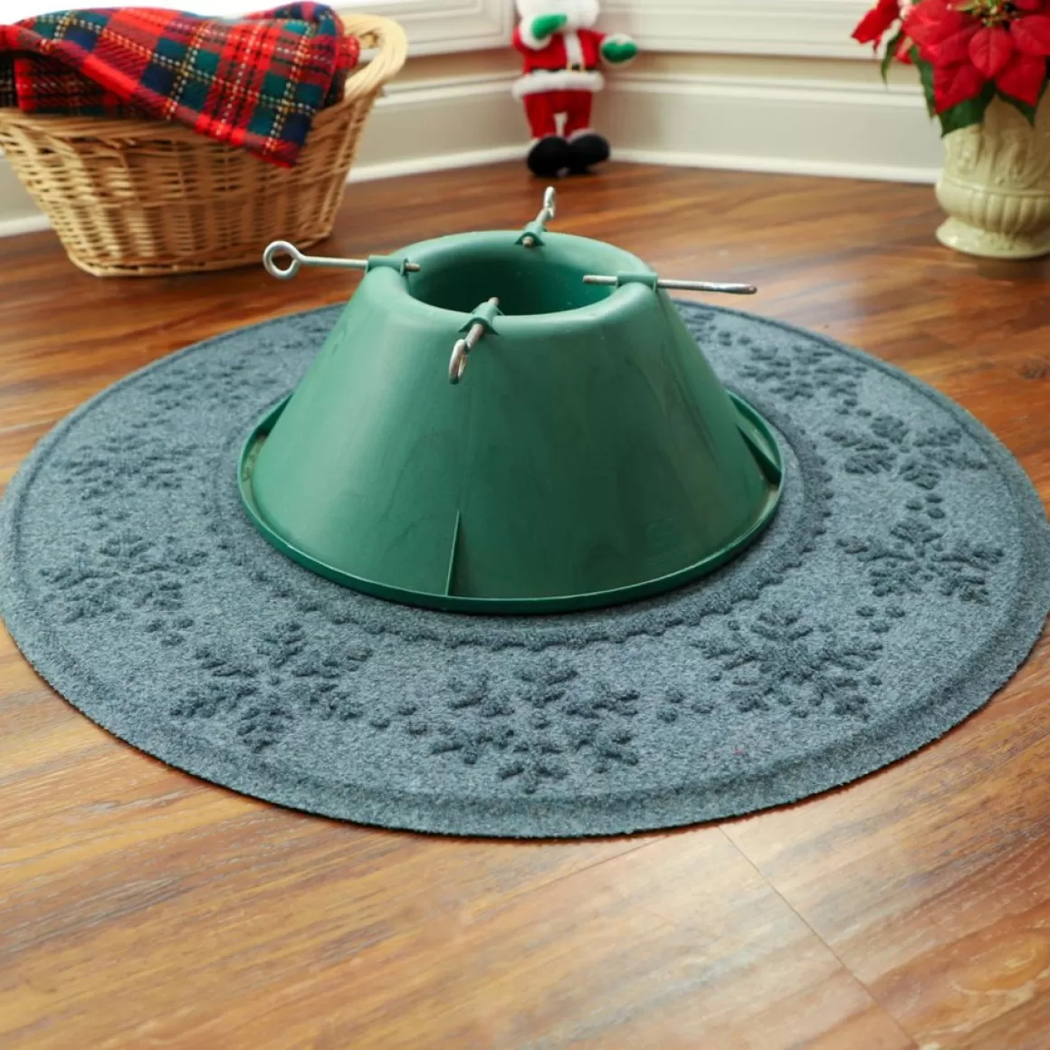 Aqua Shield Bungalow Flooring 35" Round Tree Skirt Mat