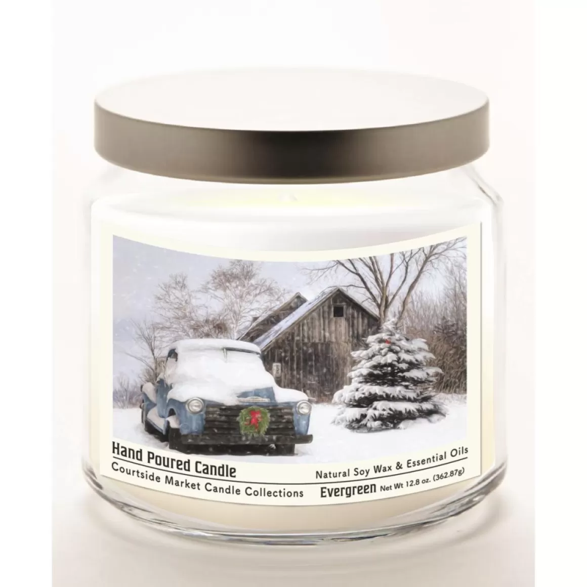 Courtside Market Christmas On The Farm Infused Wax Candle