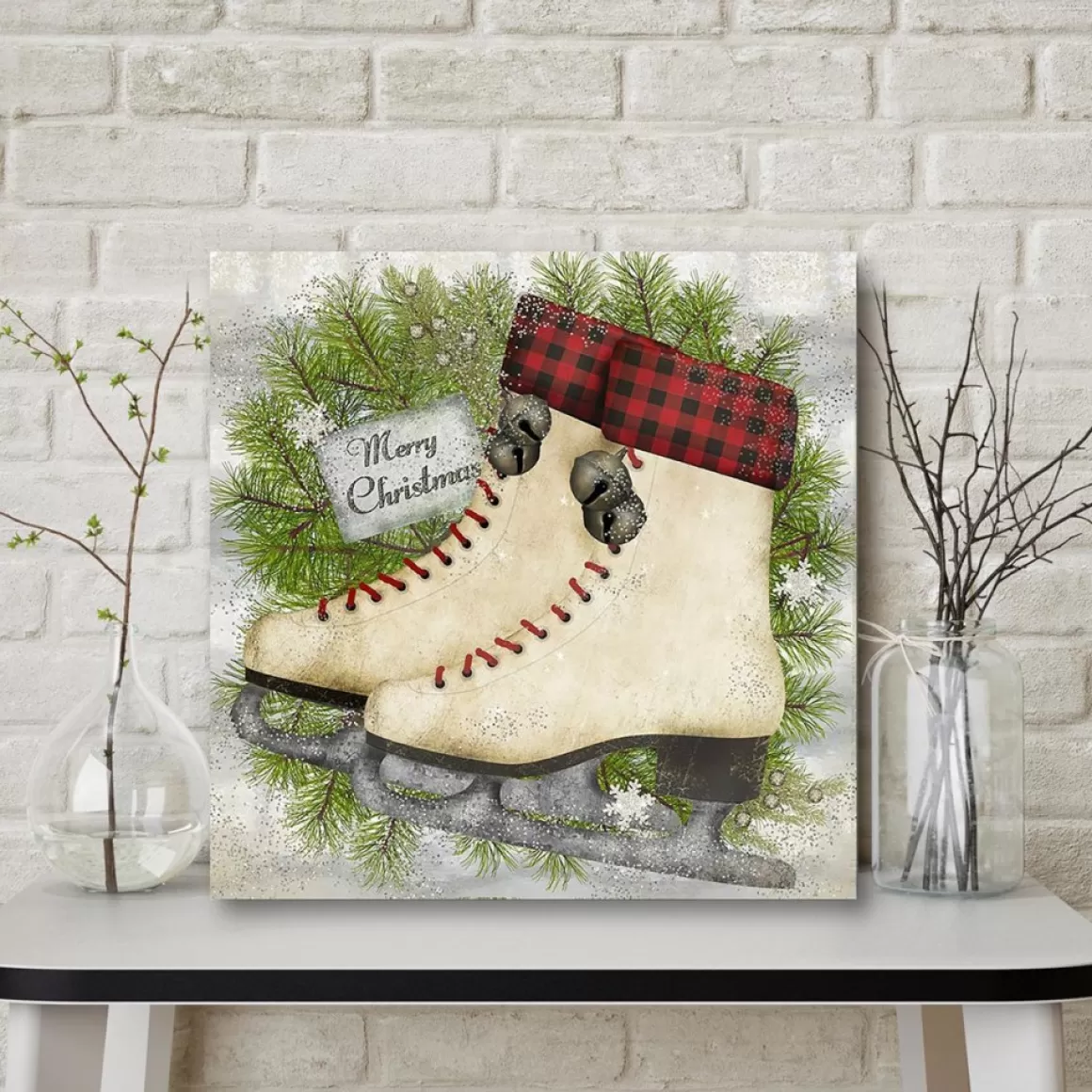 Courtside Market Skates Canvas Wall Art