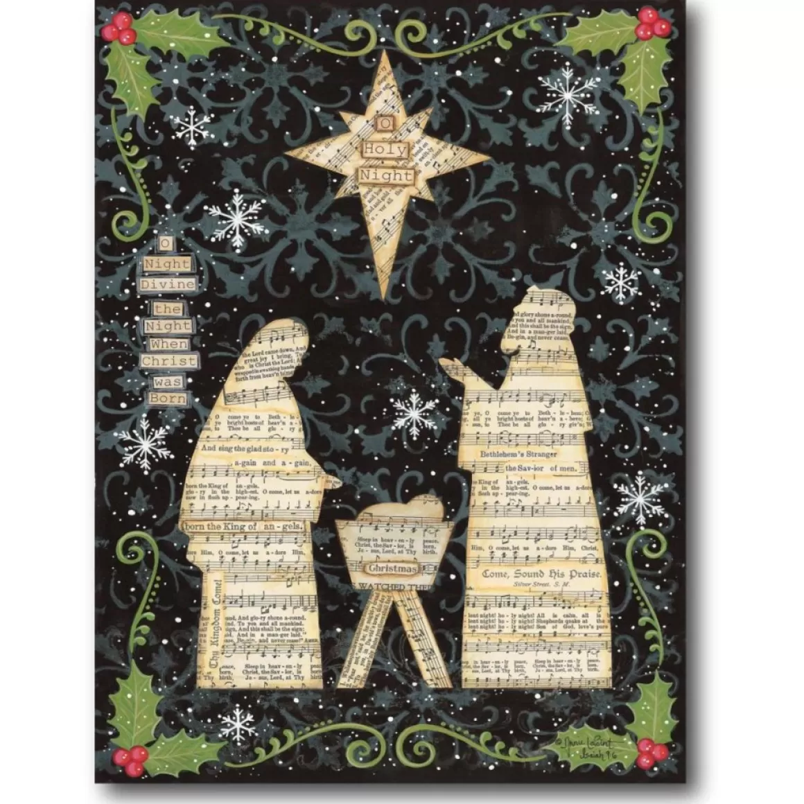 Courtside Market The Nativity Canvas Wall Art