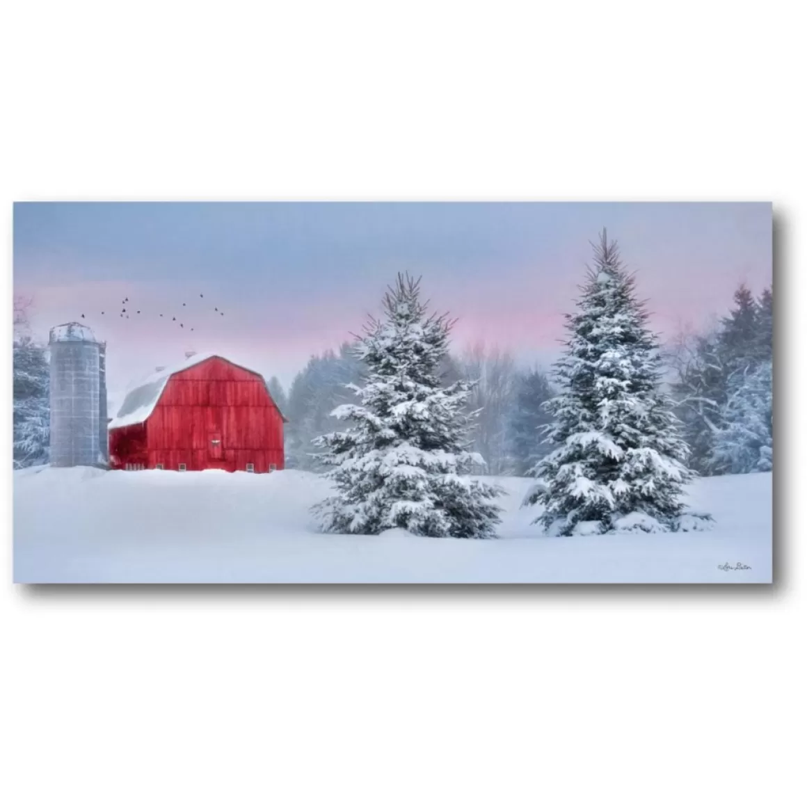 Courtside Market Tree Farm Canvas Wall Art