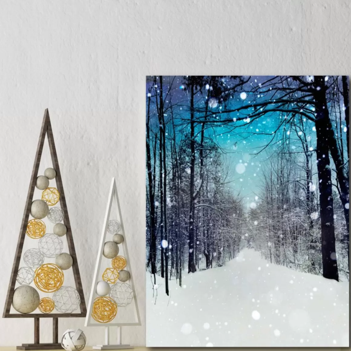 Courtside Market Winter Wonderland Canvas Wall Art