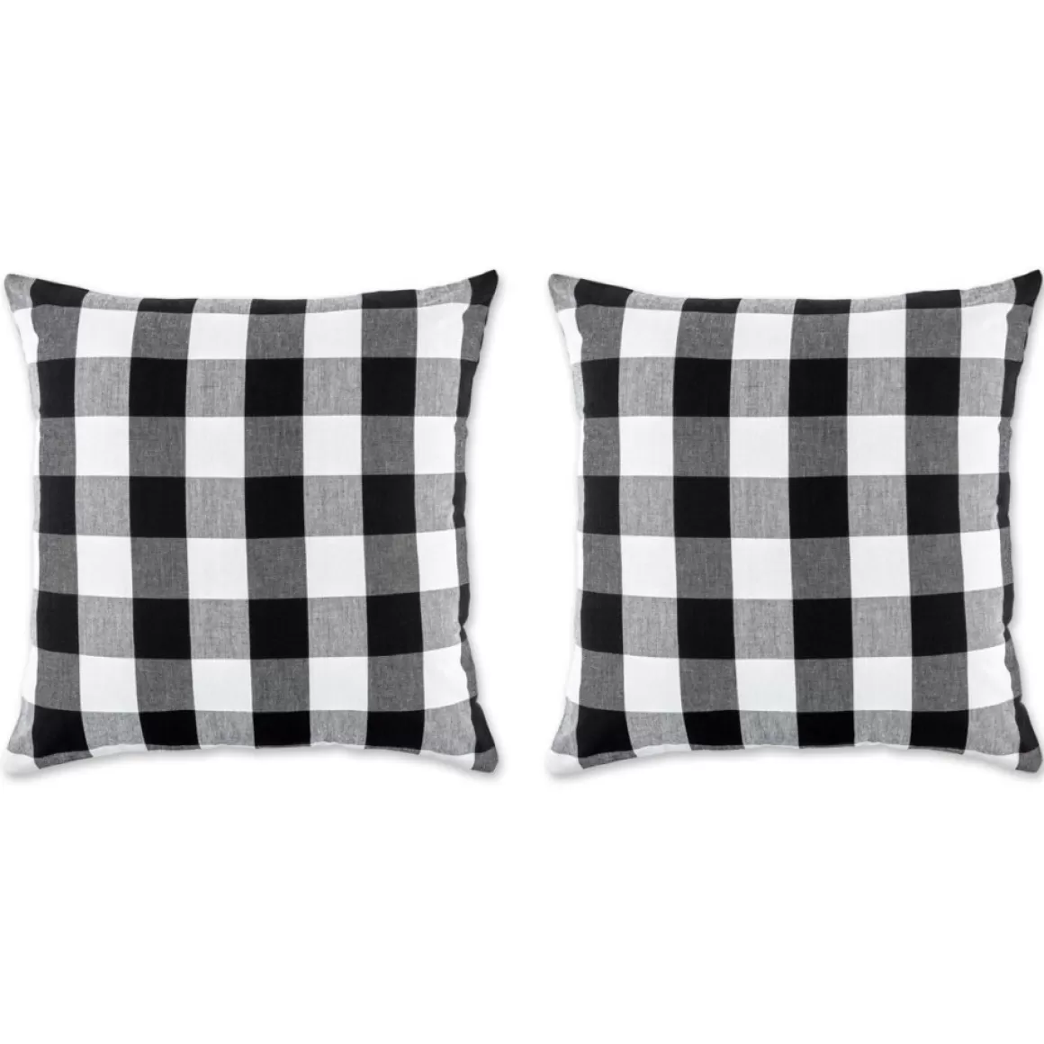 Design Imports Buffalo Check Pillow Covers Set Of 2
