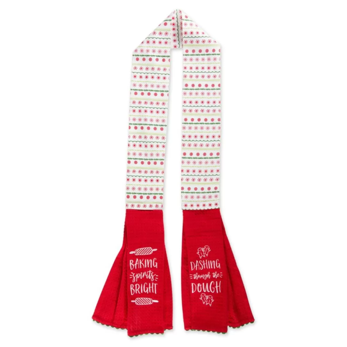 Design Imports Christmas Baking Kitchen Towel Scarf