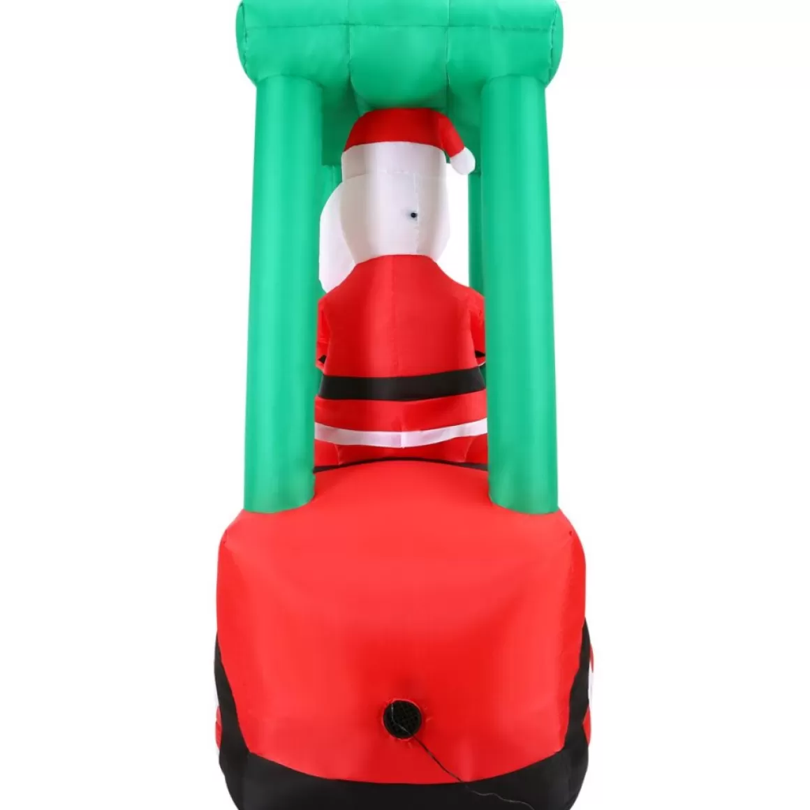 Fraser Hill Farm 6 Ft. Pre-Lit Inflatable Santa In Fork Lift