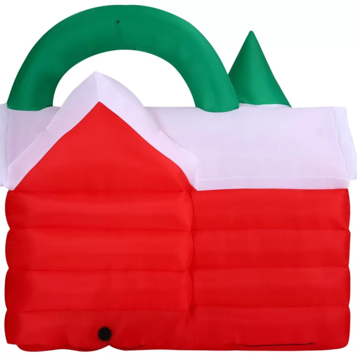 Fraser Hill Farm 7-Ft. Pre-Lit Inflatable Santa's Workshop