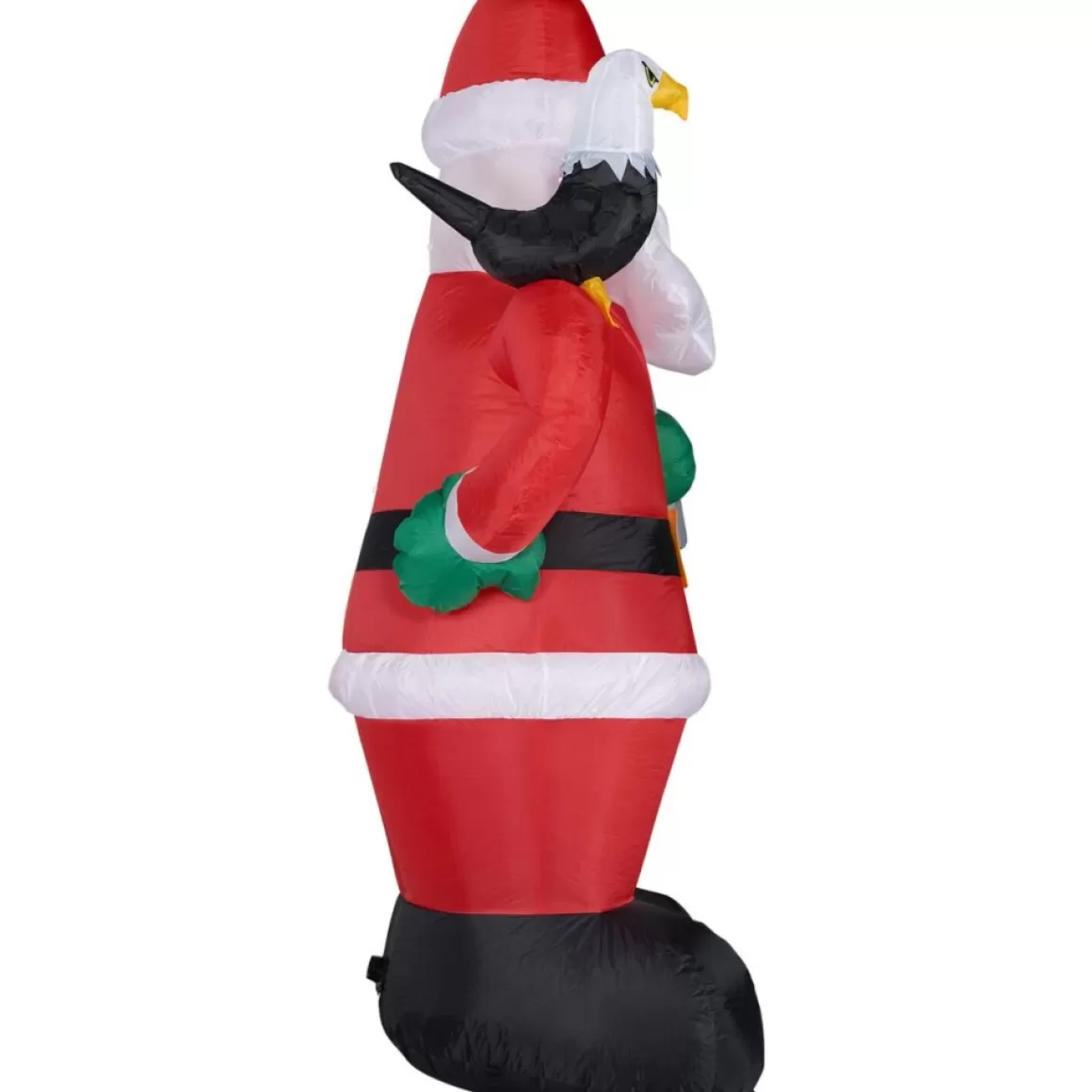Fraser Hill Farm 8' Americana Santa W Eagle And Flag Lit Inflatable