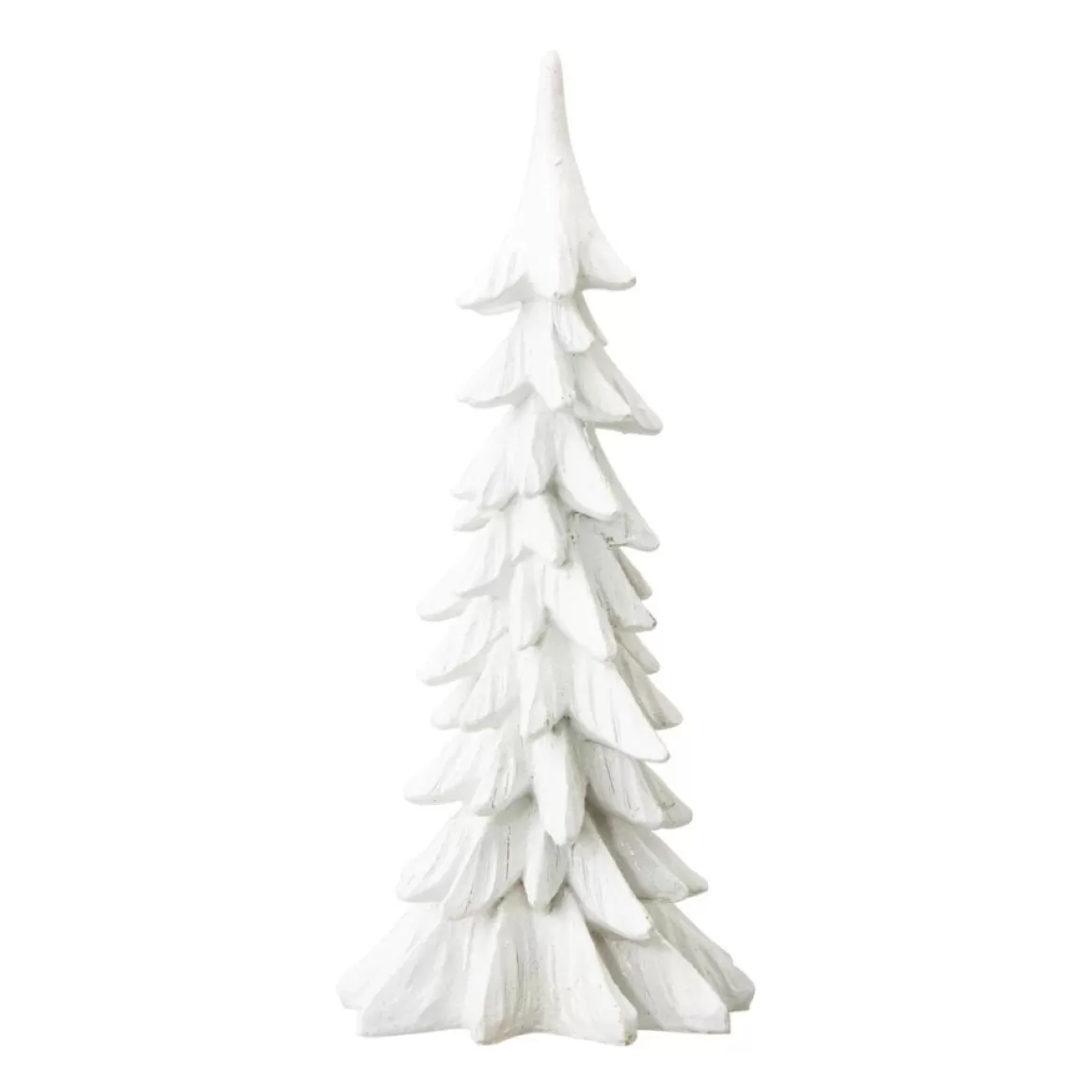 Glitzhome 14.75" Resin Christmas Table Tree Decor