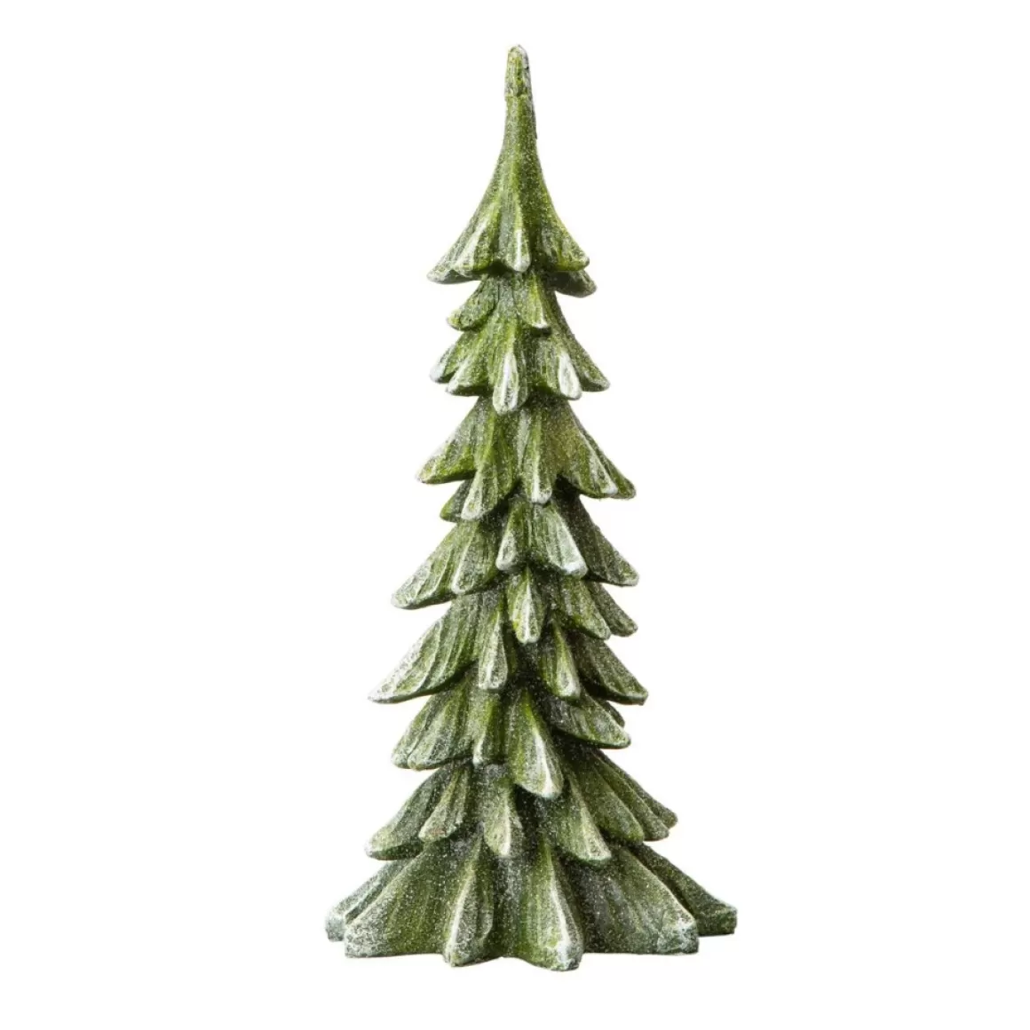 Glitzhome 14.75In H Resin Christmas Table Tree Decor