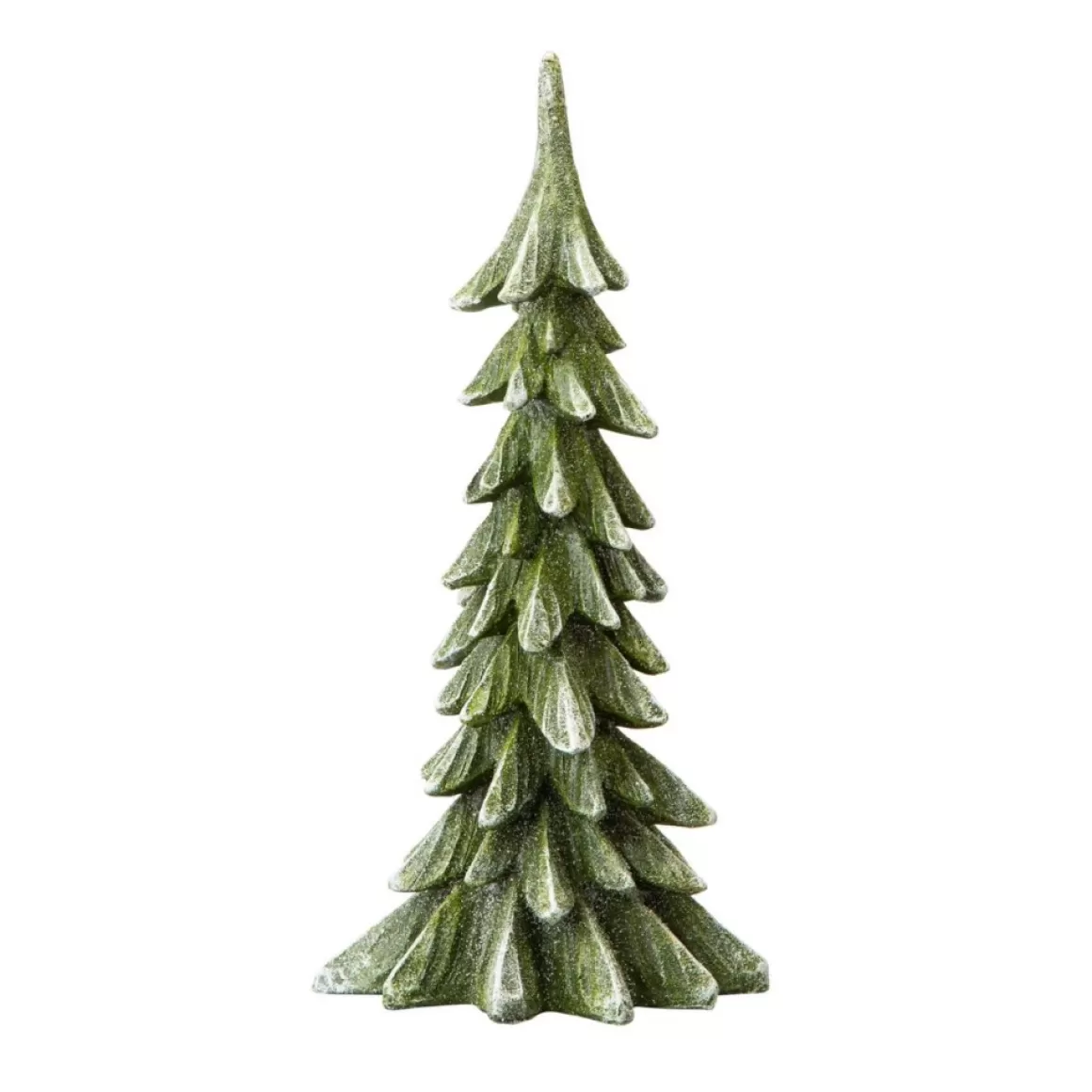 Glitzhome 14.75In H Resin Christmas Table Tree Decor