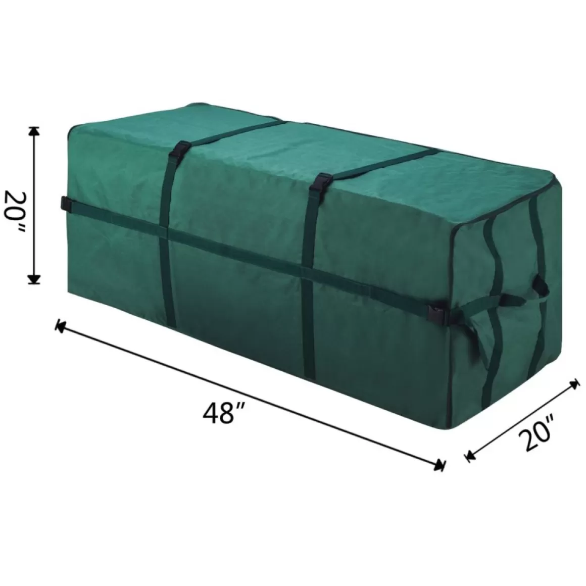 Hastings Home Christmas Tree Storage Bag For 7.5' Trees W/ Straps