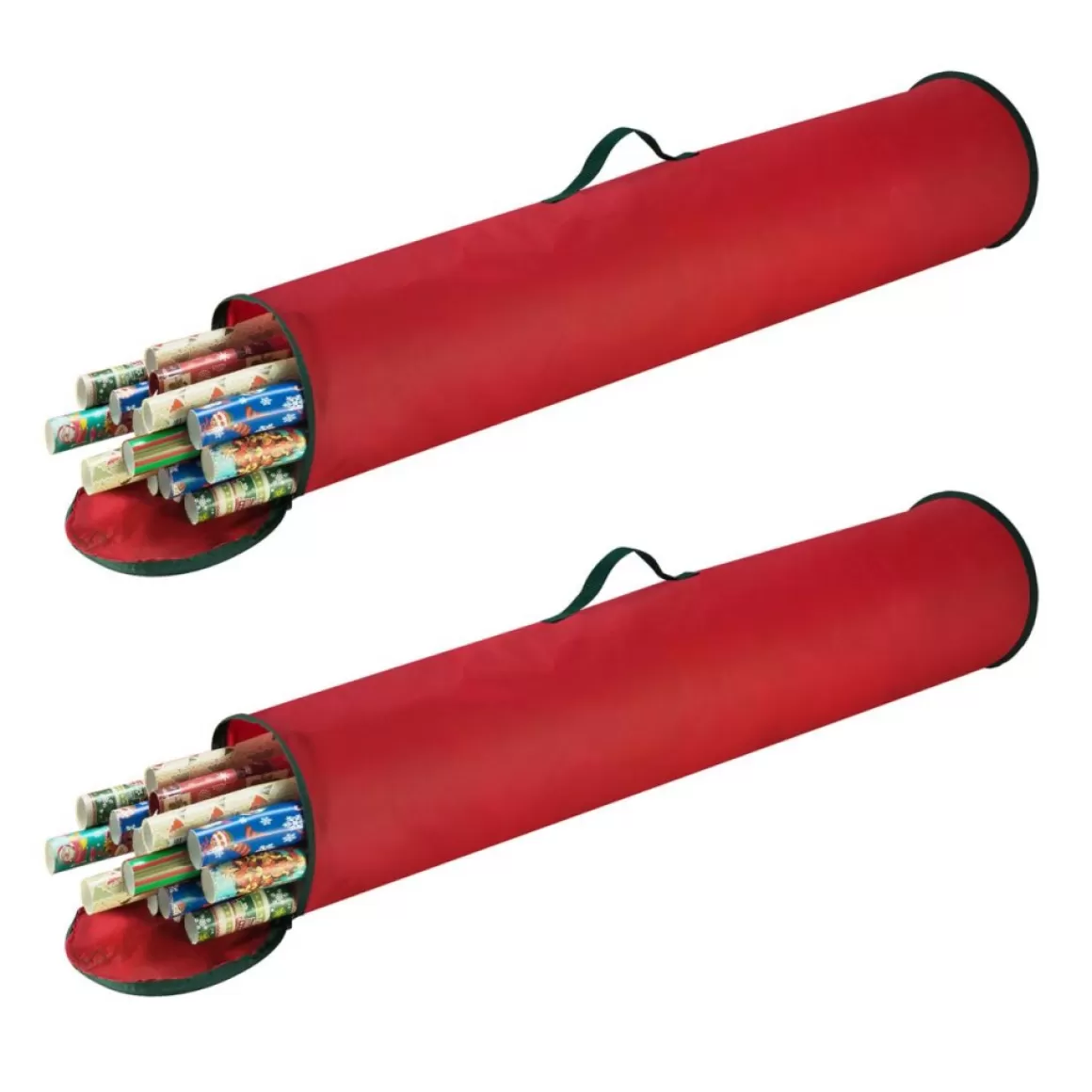 Hastings Home Wrapping Paper Storage Bag For Up To 40" Rolls 2-Pack
