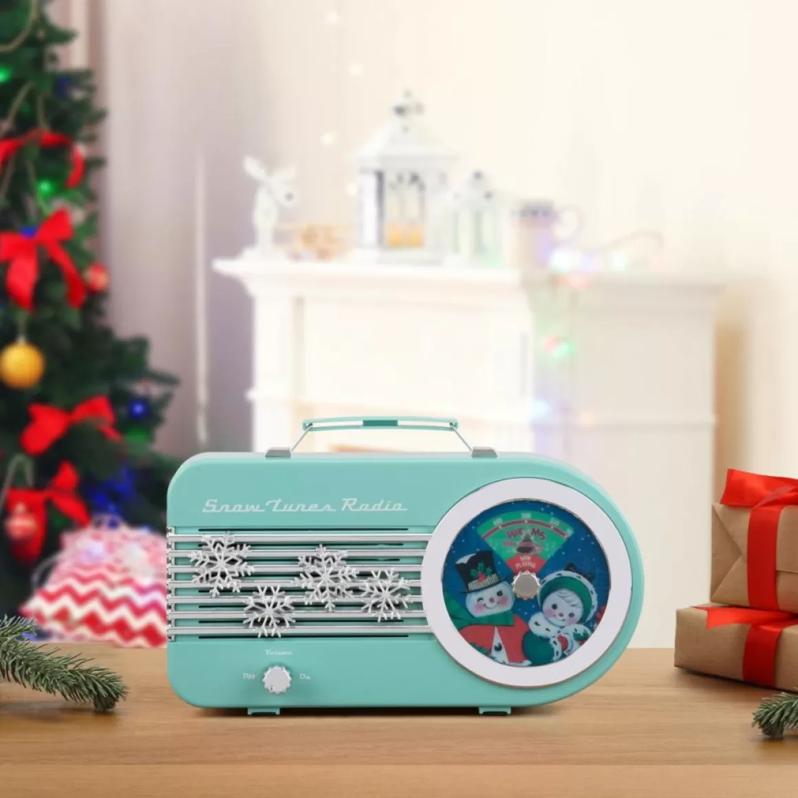 Mr. Christmas 10.5" Snow Tune Radio