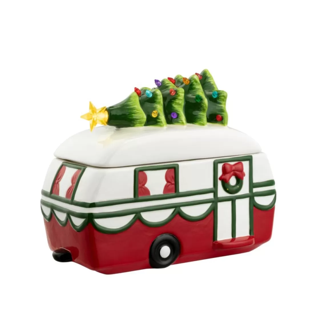 Mr. Christmas 10" Camper Cookie Jar