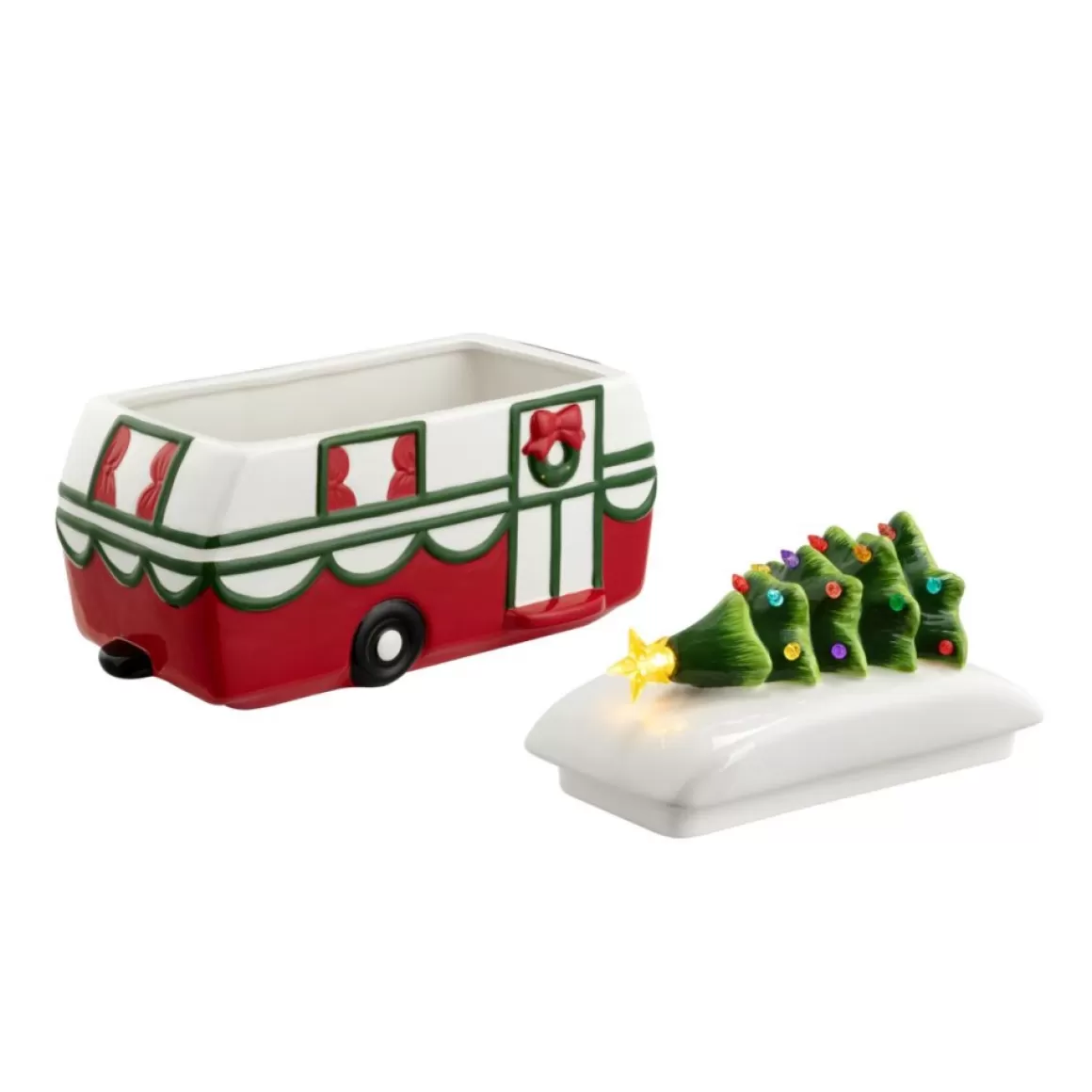 Mr. Christmas 10" Camper Cookie Jar