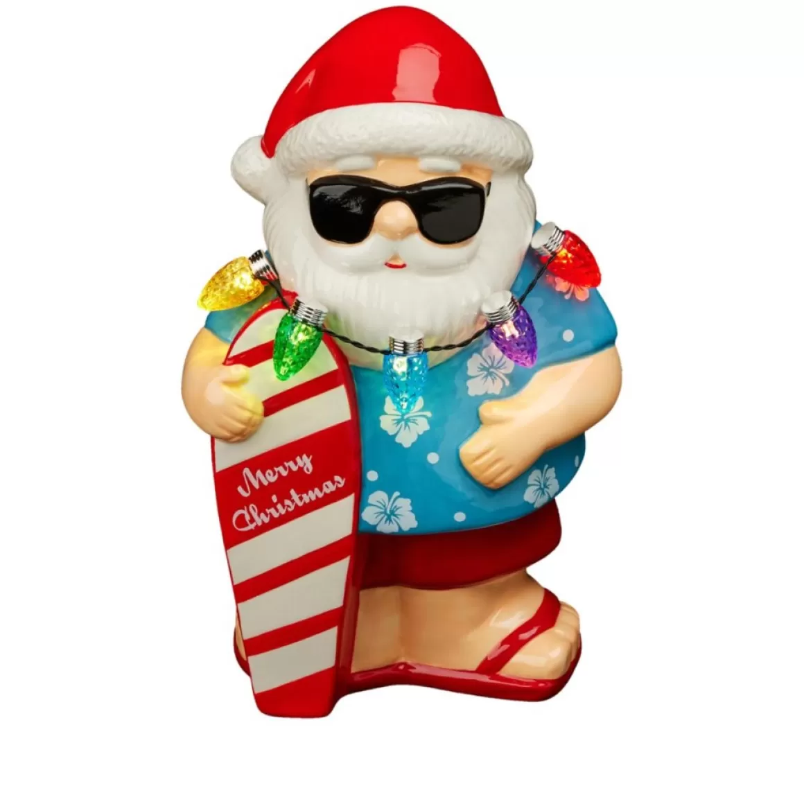 Mr. Christmas 10" Led Ceramic Figure With Timer