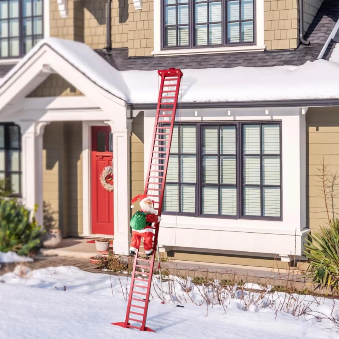 Mr. Christmas 10' Outdoor Led Climbing Santa