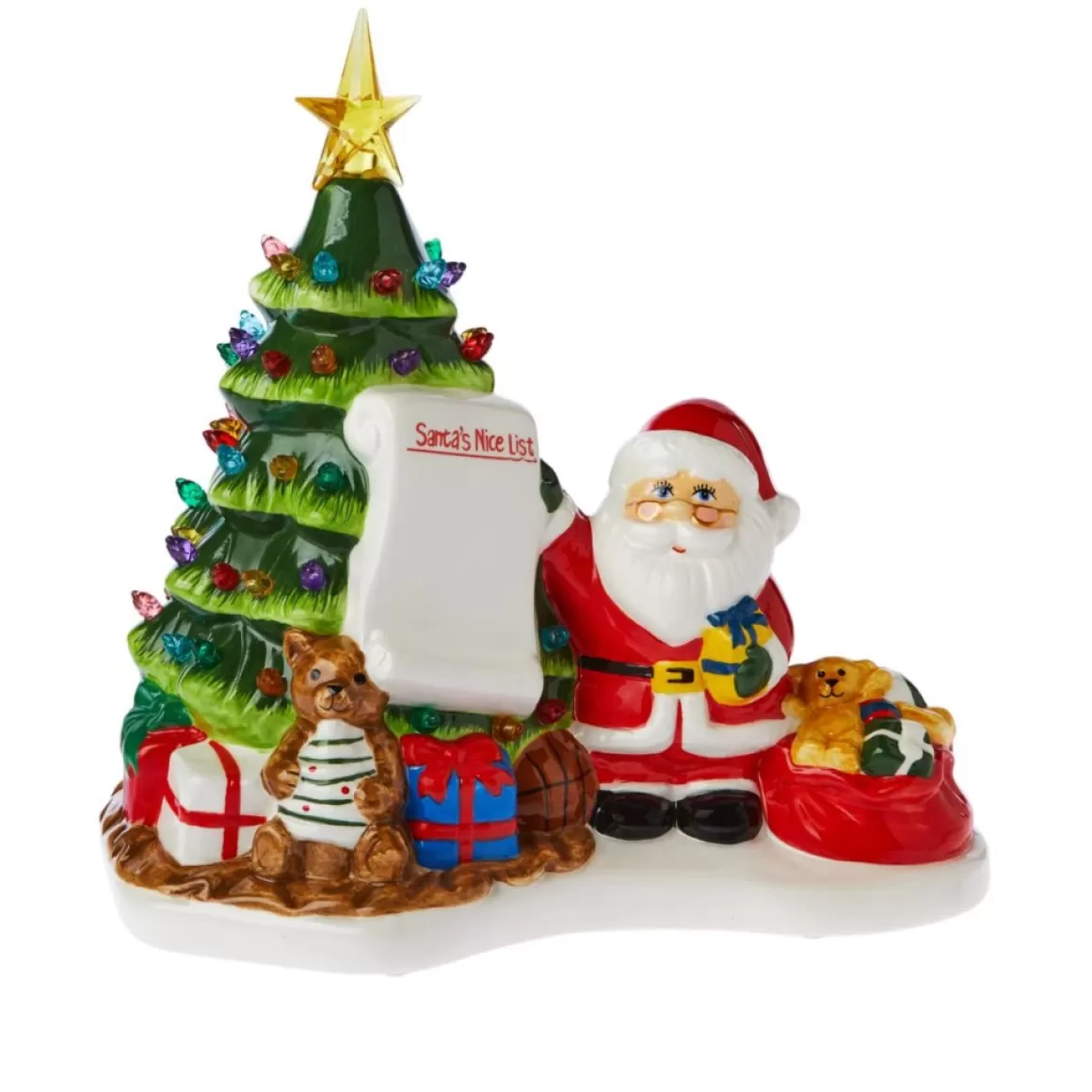Mr. Christmas 10 Tree With Customizable Santa List