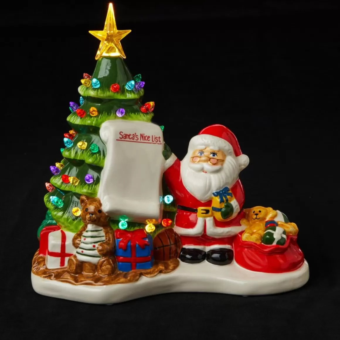 Mr. Christmas 10 Tree With Customizable Santa List