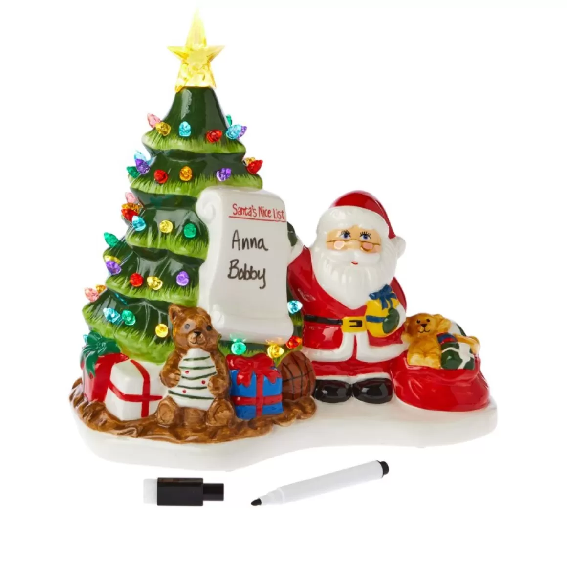 Mr. Christmas 10 Tree With Customizable Santa List