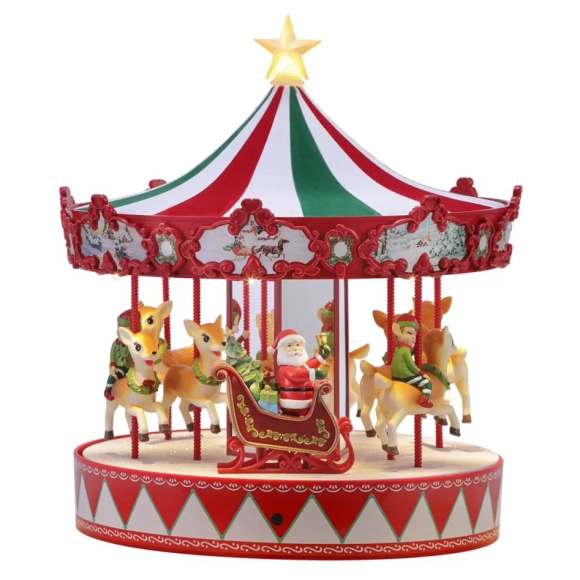 Mr. Christmas 13.5" Vintage Carousel