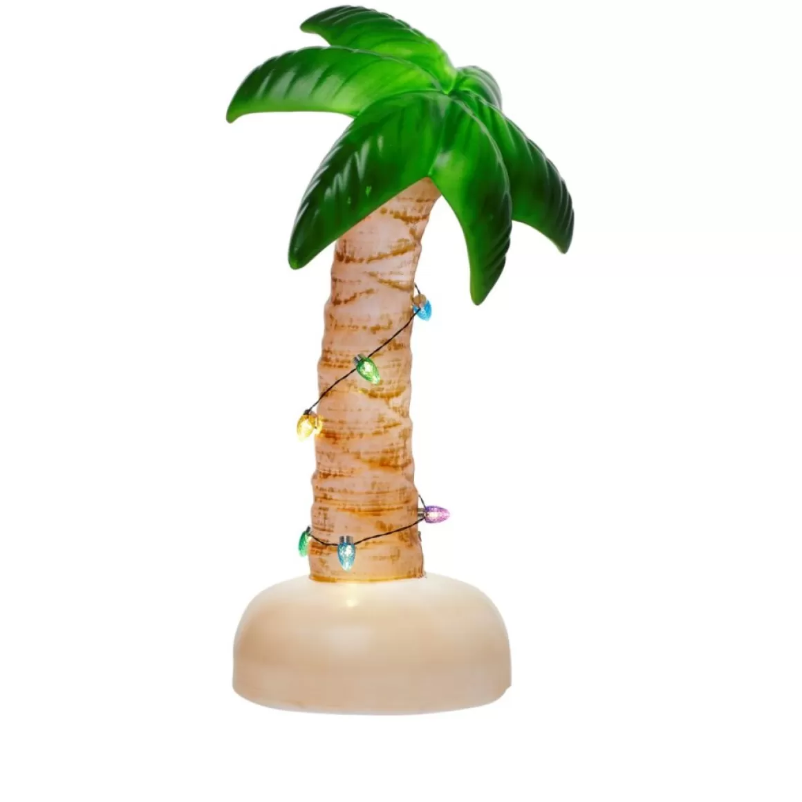 Mr. Christmas 24" Lit Blow Mold Palm Tree