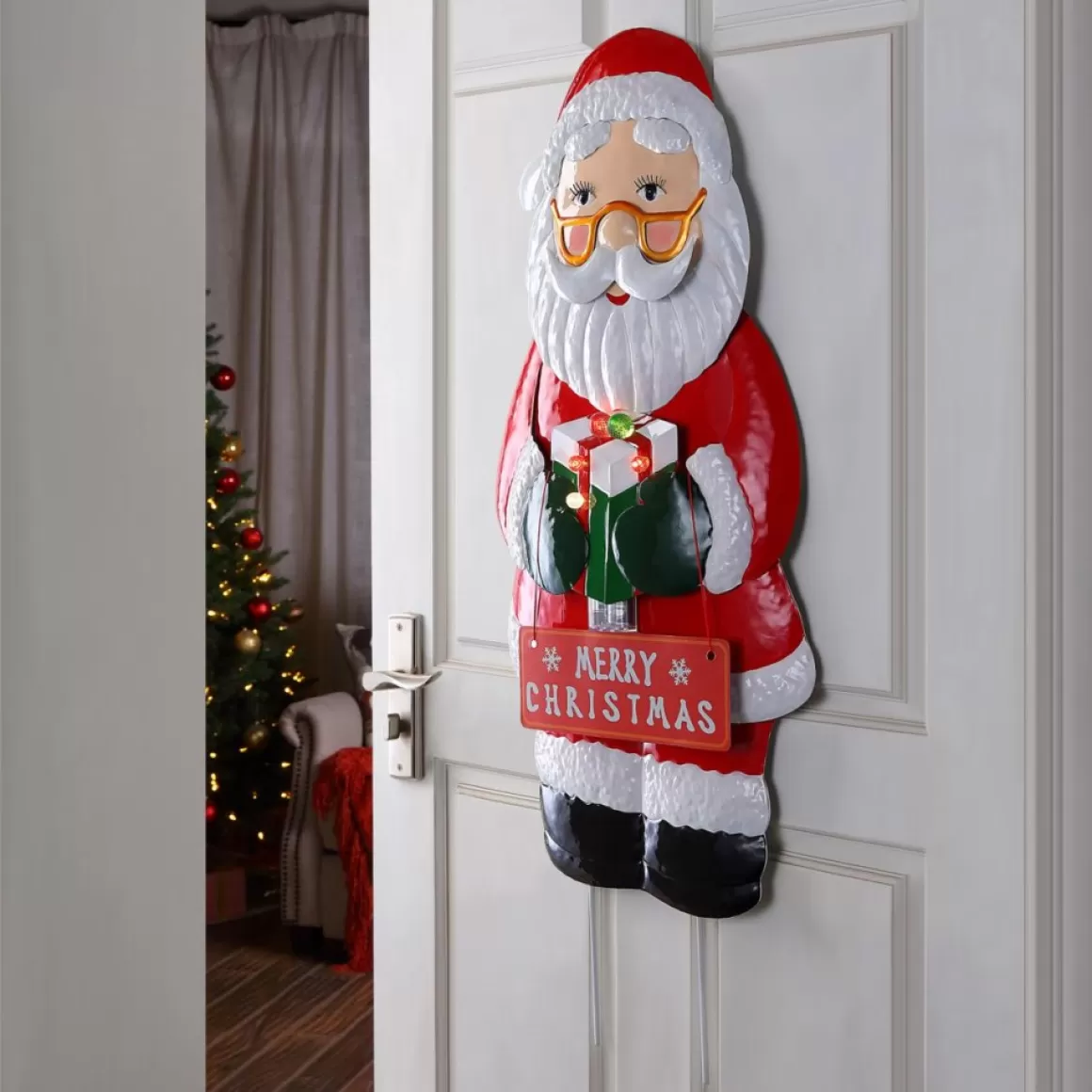 Mr. Christmas 38" Outdoor Metal Sign