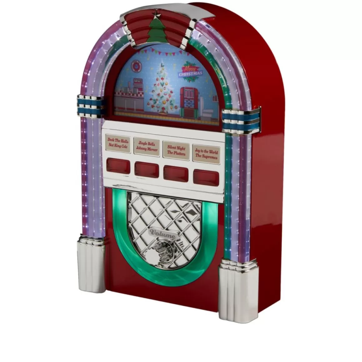 Mr. Christmas 9" Vintage Holiday Jukebox