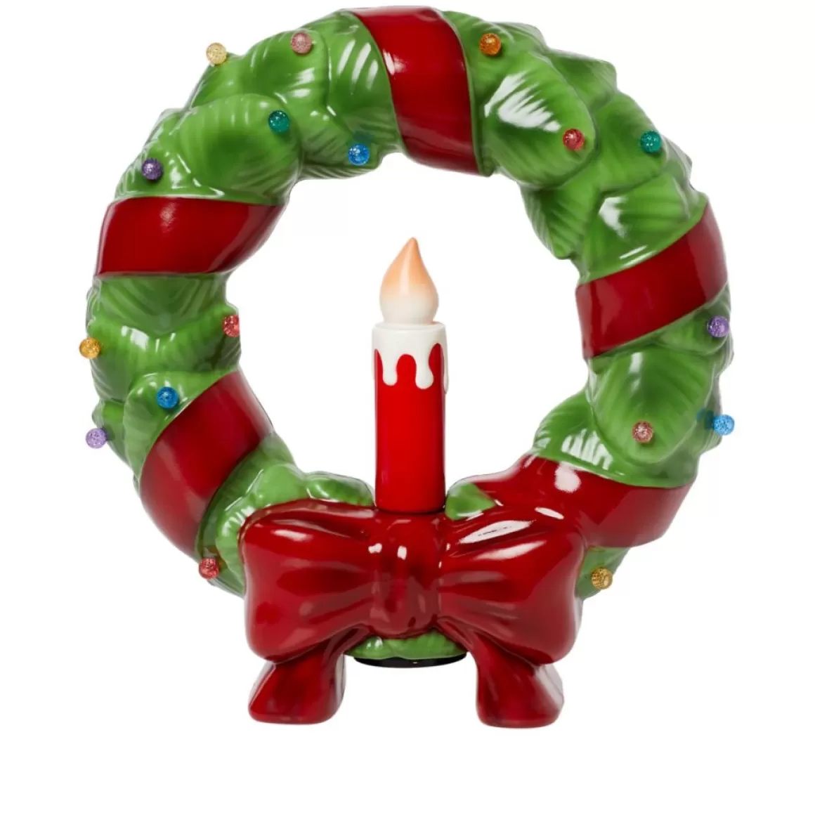 Mr. Christmas Led Blow Mold Wreath With Timer