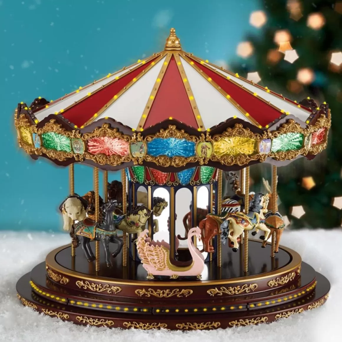 Mr. Christmas Marquee Deluxe Carousel