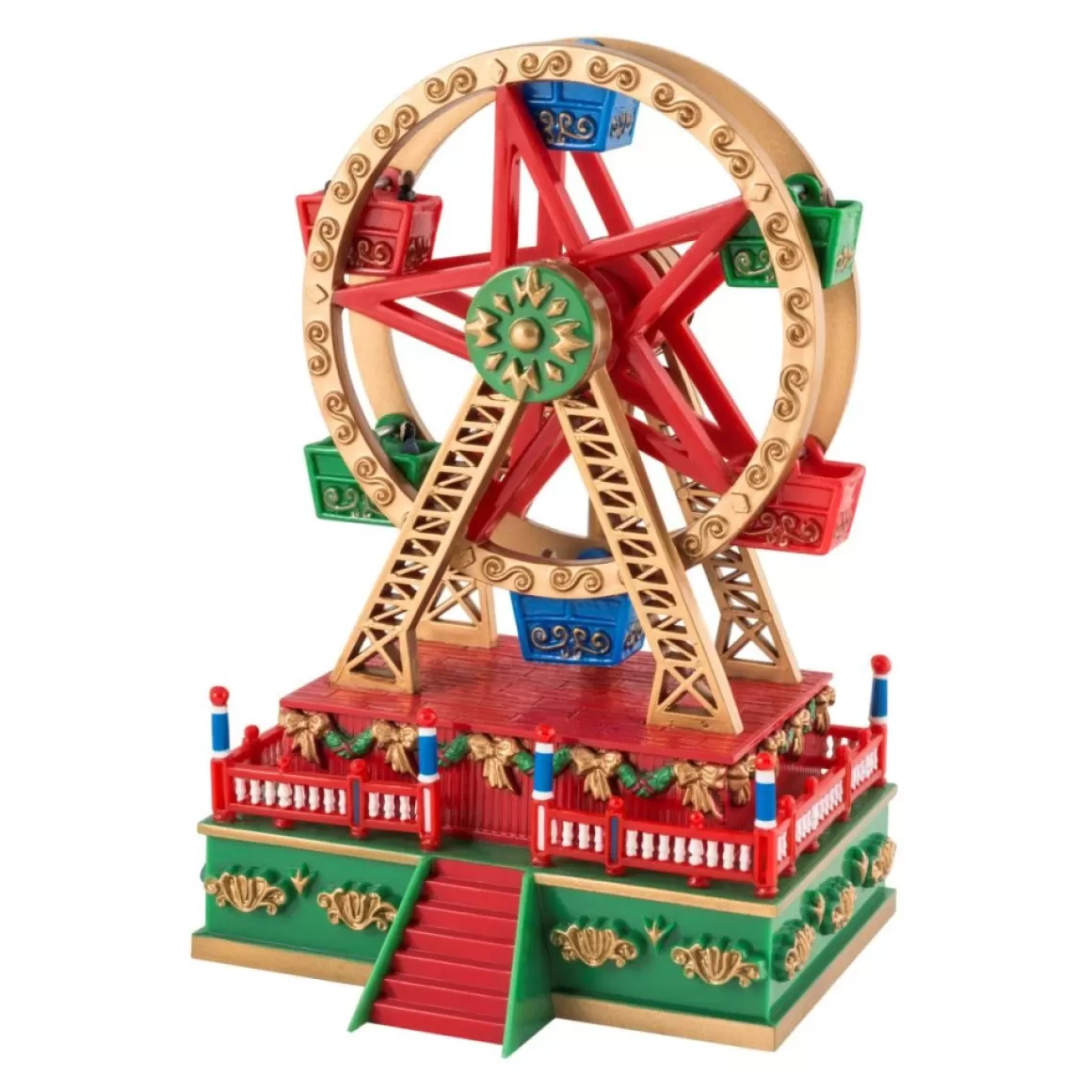 Mr. Christmas Mini Carnival Music Box Ferris Wheel