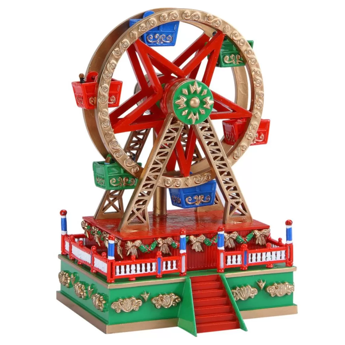 Mr. Christmas Mini Carnival Music Box Ferris Wheel