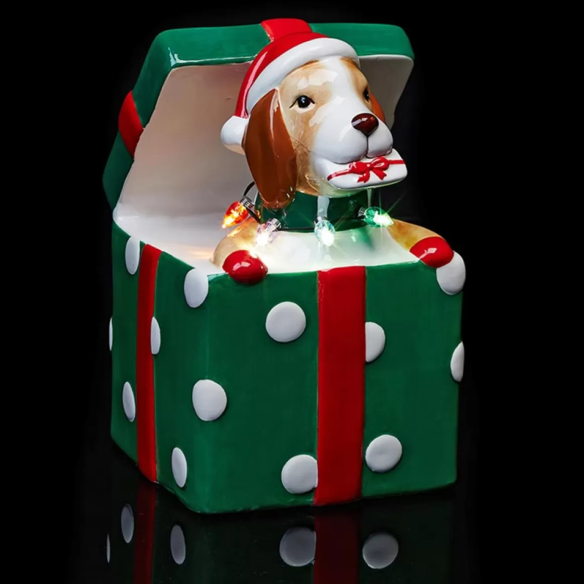 Mr. Christmas Nostalgic Holiday Figure With Led Lights And Timer