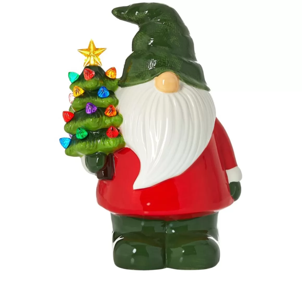 Mr. Christmas Nostalgic Holiday Figure With Led Lights And Timer