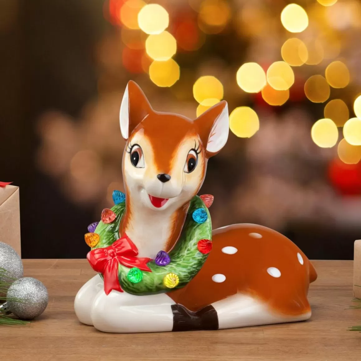 Mr. Christmas Nostalgic Holiday Figure With Led Lights And Timer