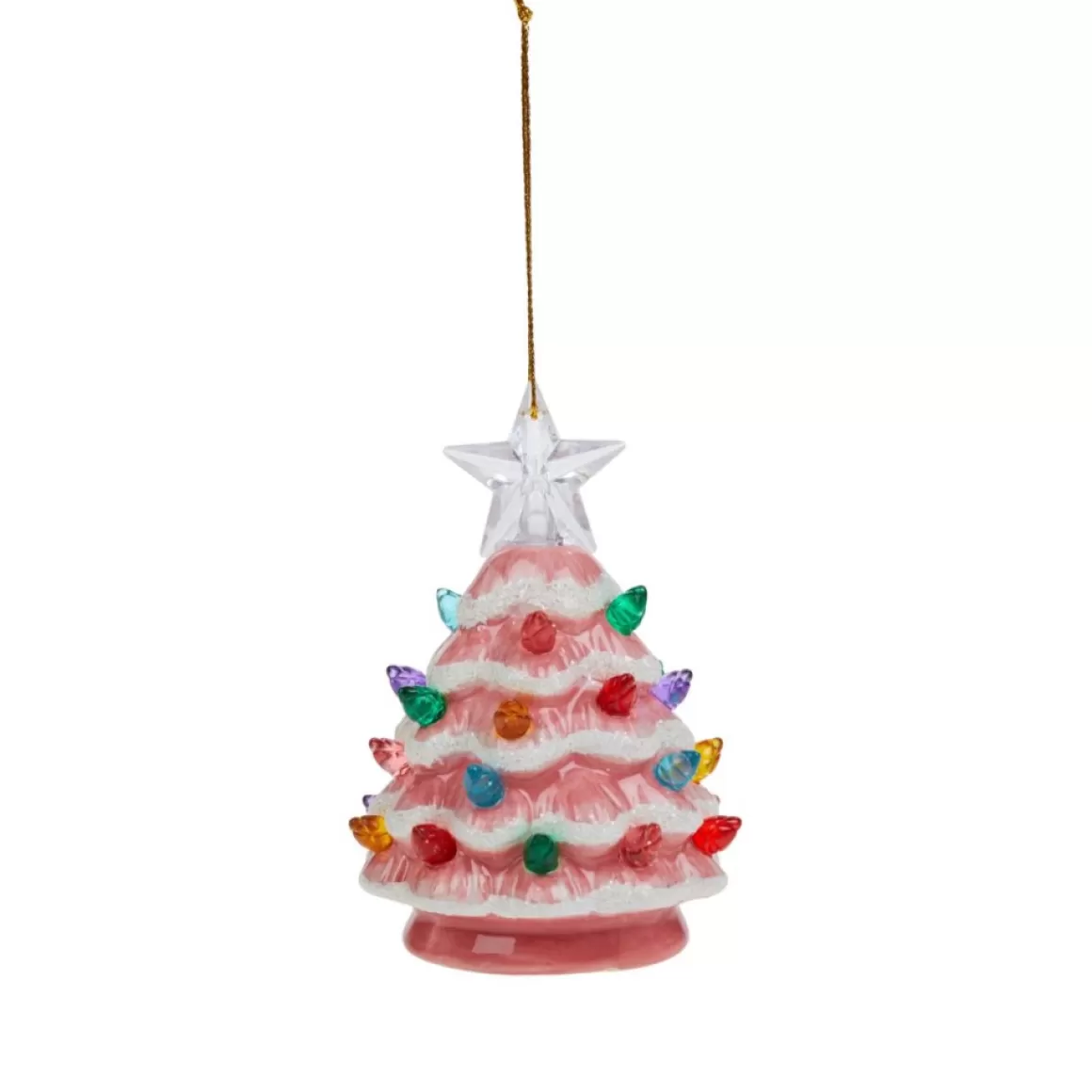 Mr. Christmas Set Of 3 Mini Snow-Tipped Nostalgic Trees With Timer