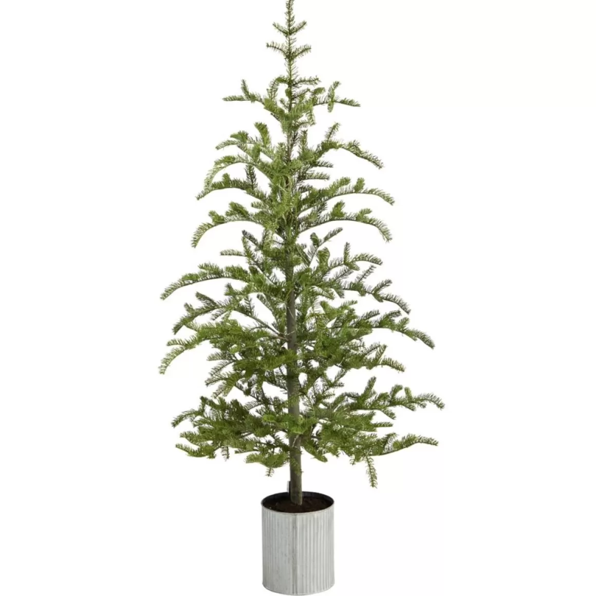 Nearly Natural 5.5 Ft. Pine Artificial Christmas Tree With 150 Lights