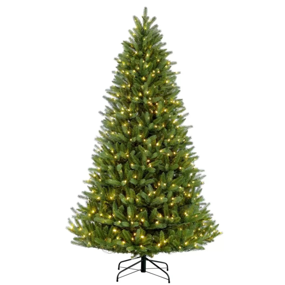 Puleo International Puleo 9 Ft. Pre-Lit Green Mountain Fir Artificial Christmas Tree