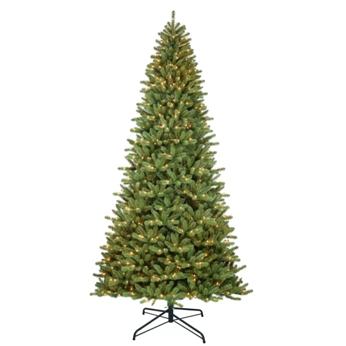 Puleo International 12' 1200Light Artificial Fir Christmas Tree, Green