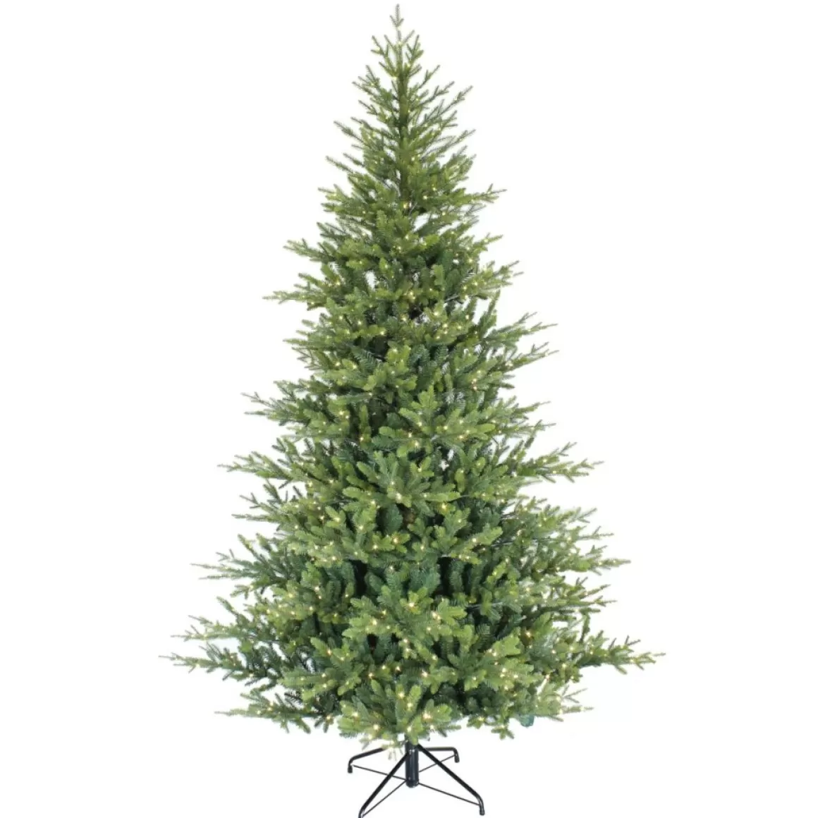 Puleo International 7.5' Pre-Lit Alberta Spruce Christmas Tree