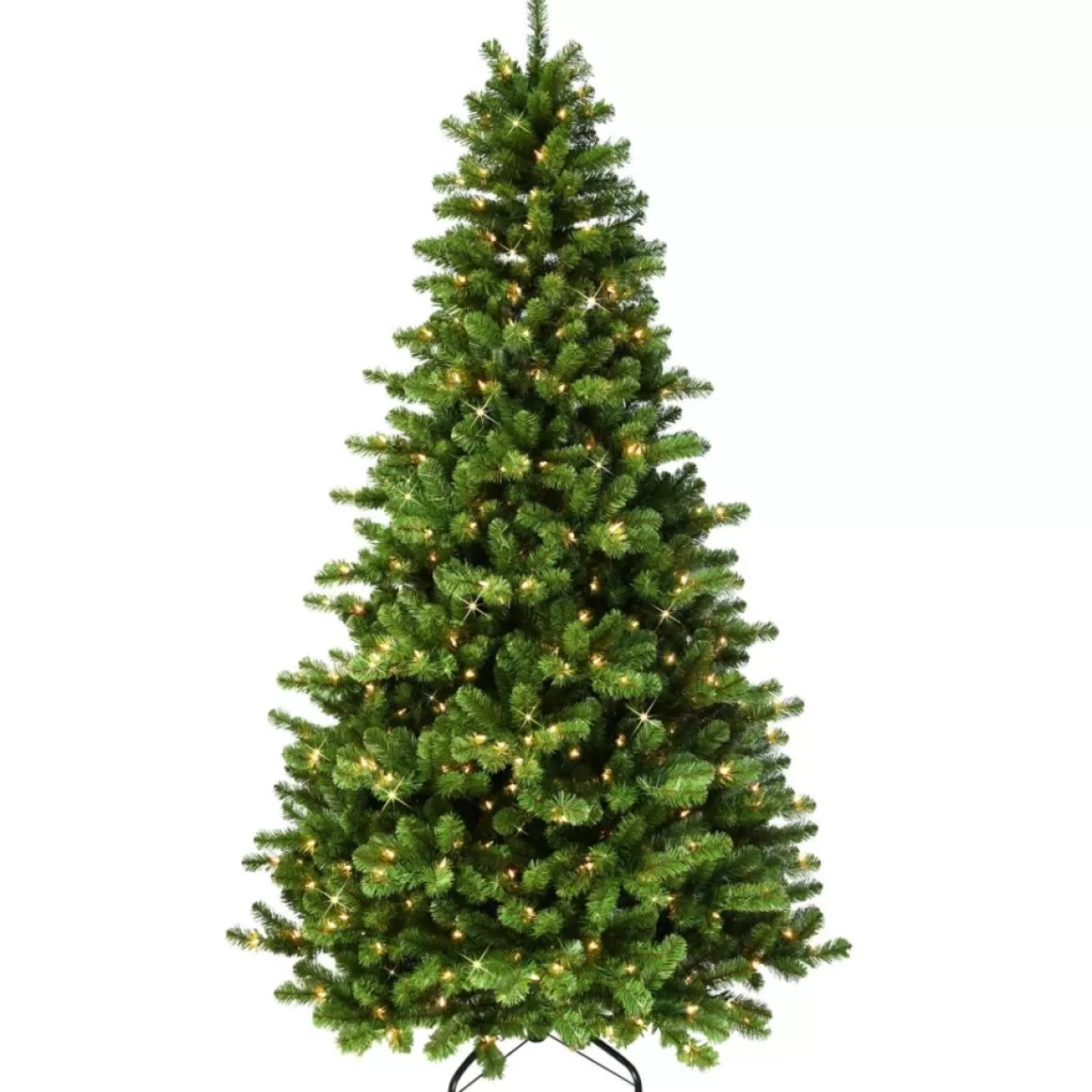 Puleo International 7.5' Pre-Lit Vancouver Spruce Christmas Tree