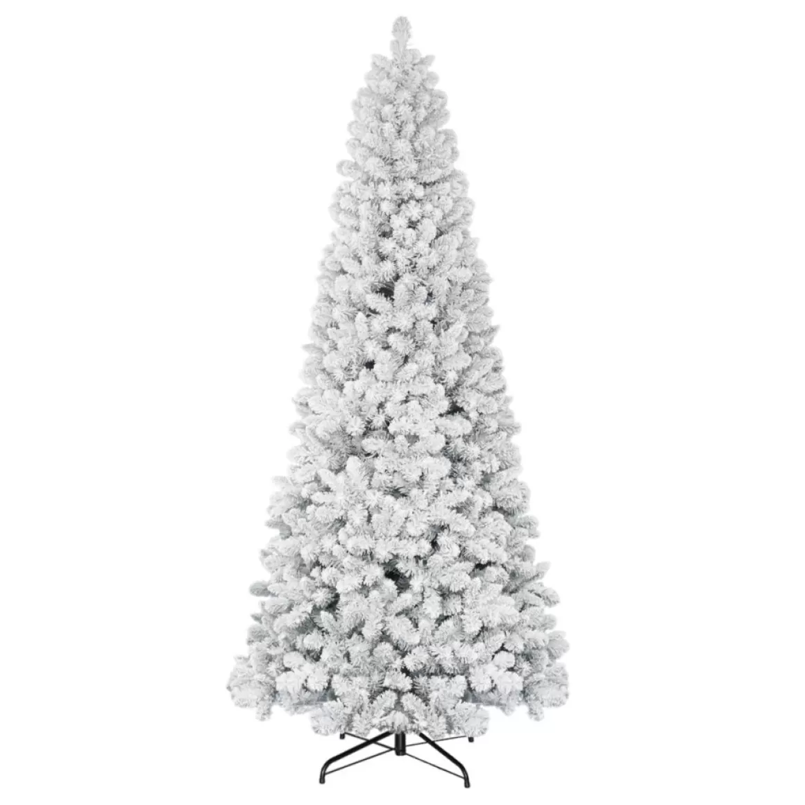 Puelo International Puleo International 9' Flocked Virginia Pine Tree With 1460 Tips