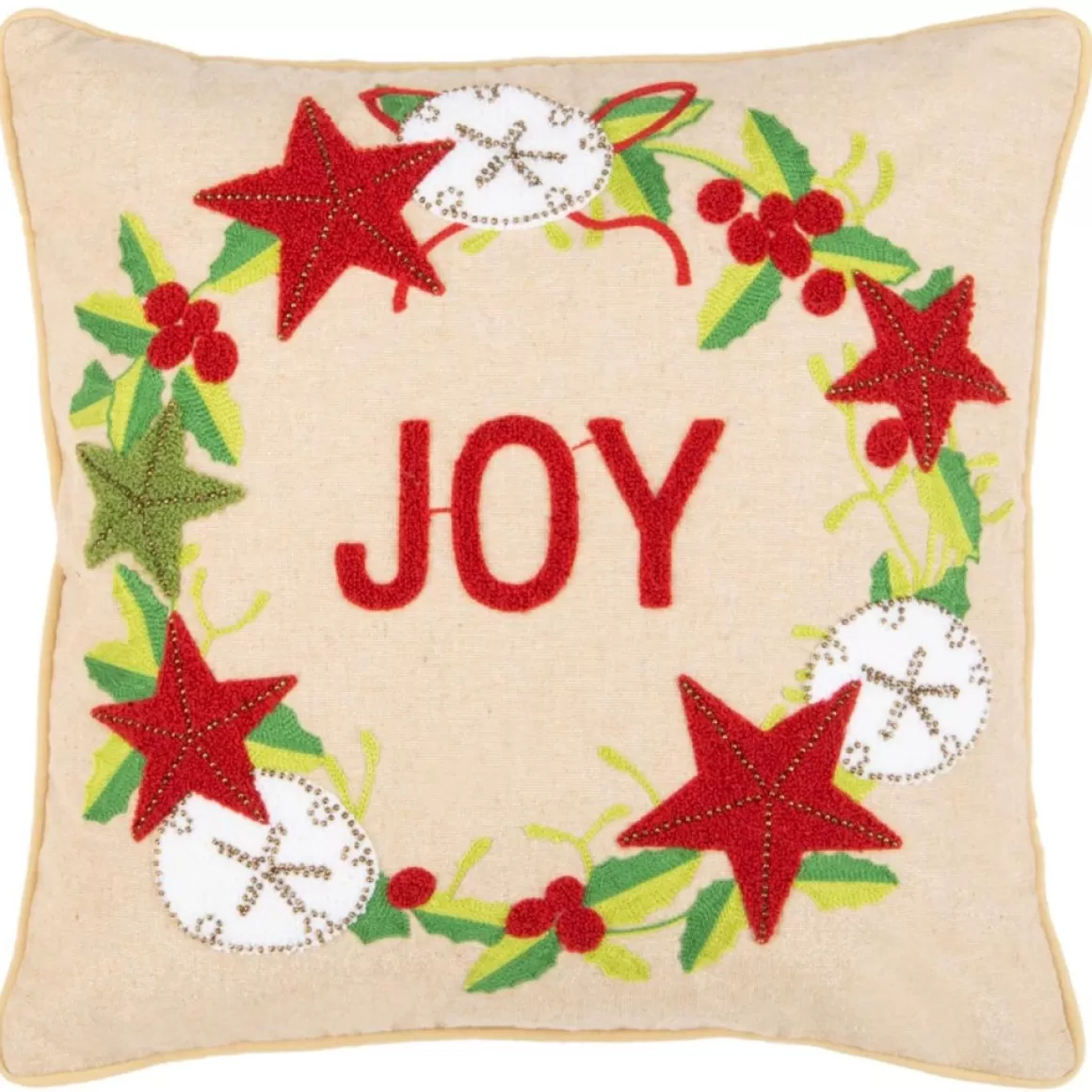 Safavieh 18" X 18" Jolly Joy Pillow