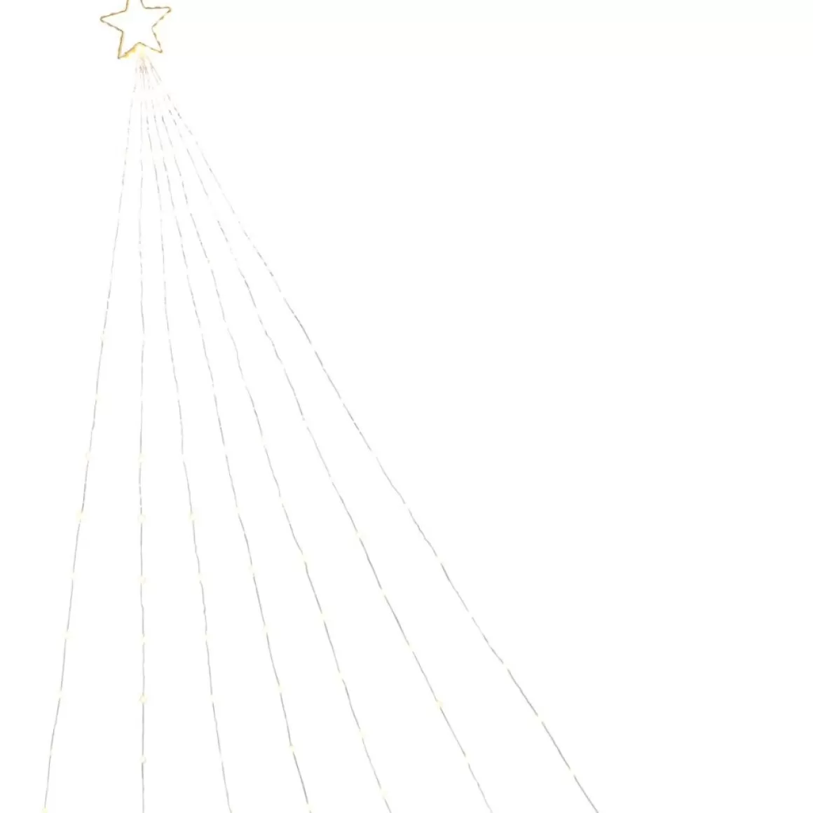 Gerson The Company 5" Electric Shooting Star W/ Seven 7' Tails, Leds