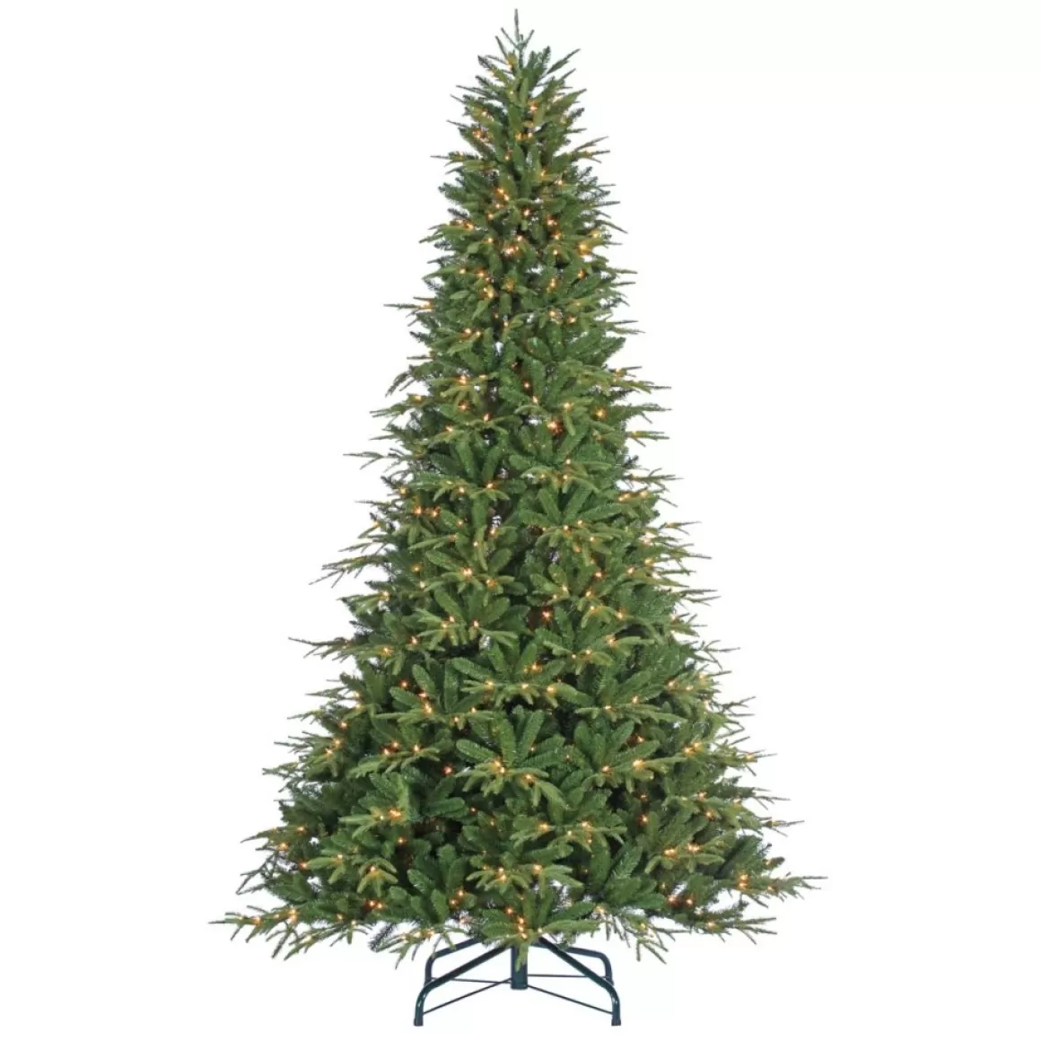 Gerson The Company Natural-Cut 9' Frasier Fir Tree W/ 1000 Clear Lights