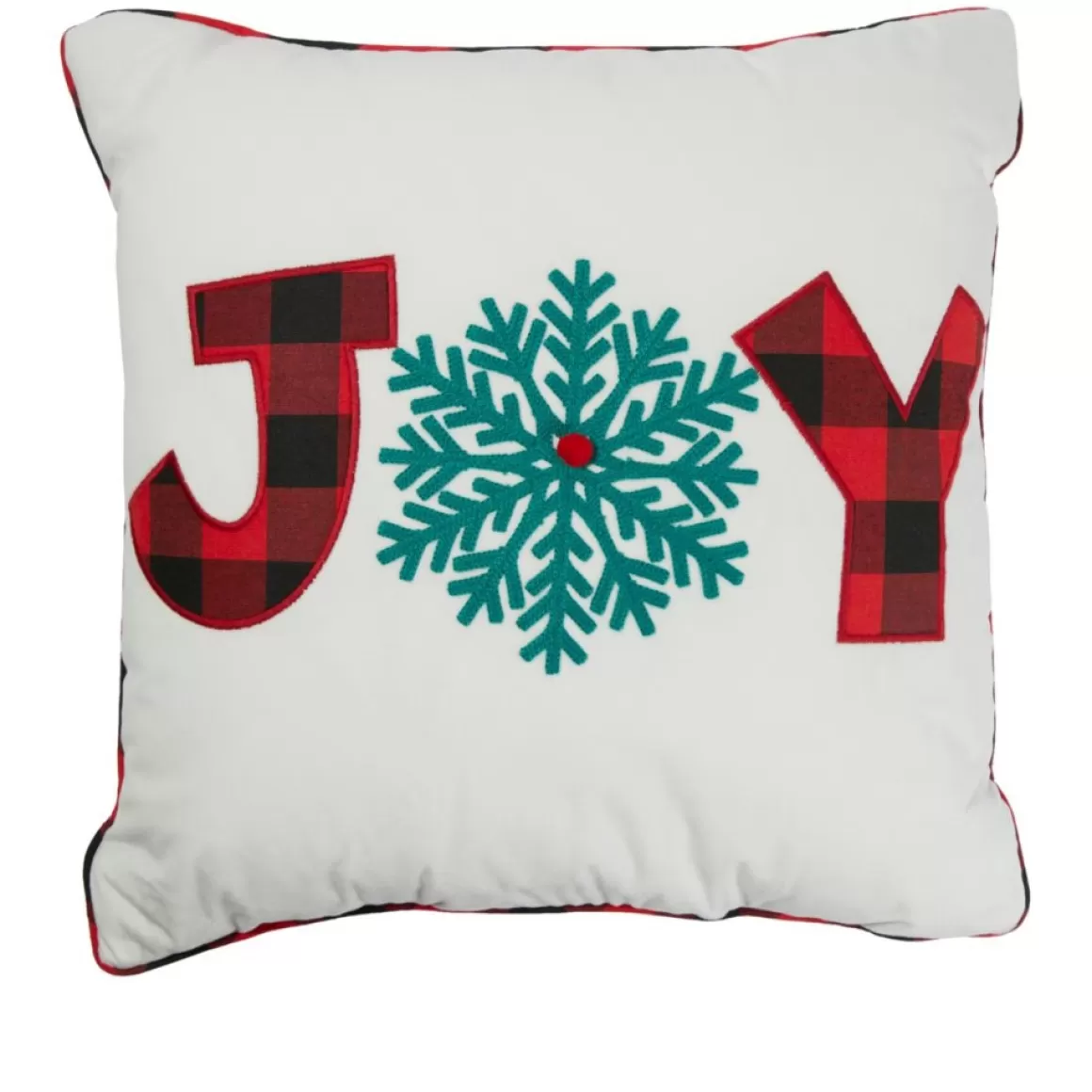 Warm & Cozy 18" X 18" Led Light Up Joy Pillow