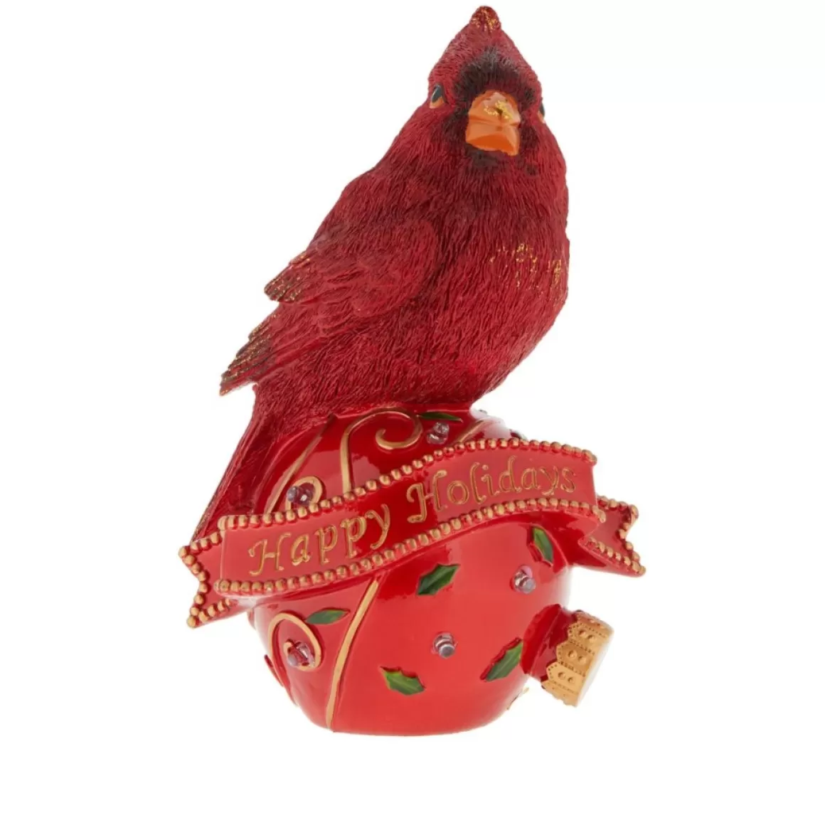 Wind & Weather Battery-Operated Holiday Led Bird With 6-Hour Timer